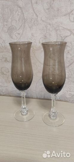 Фужеры для шампанского и вина