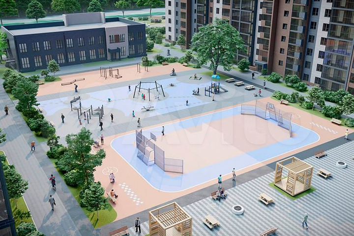 3-к. квартира, 82,7 м², 13/16 эт.