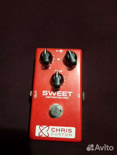Гитарная педаль Chris custom sweet distortion