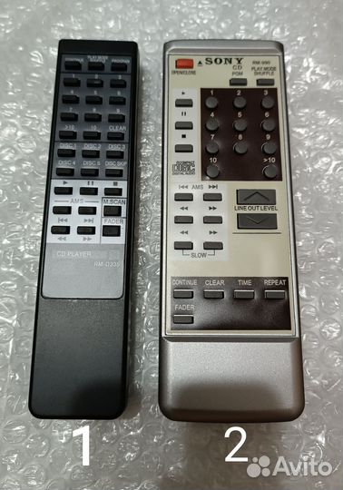 Пульт для CD проигрывателей Sony