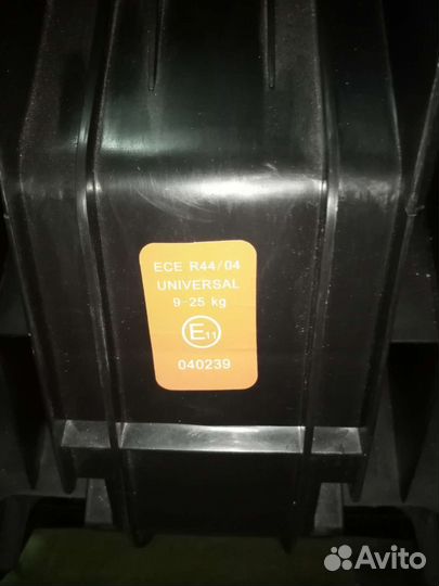 Детское автокресло 9 до 25 кг