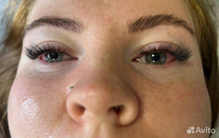 Наращивание ресниц модель
