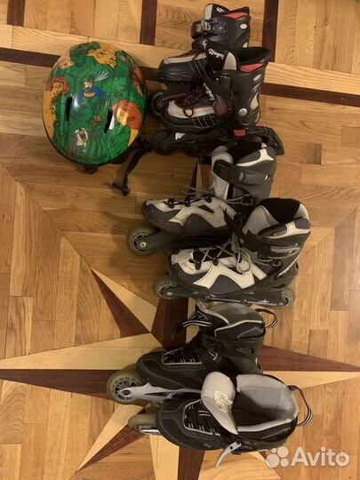 Роликовые коньки для всей семьи