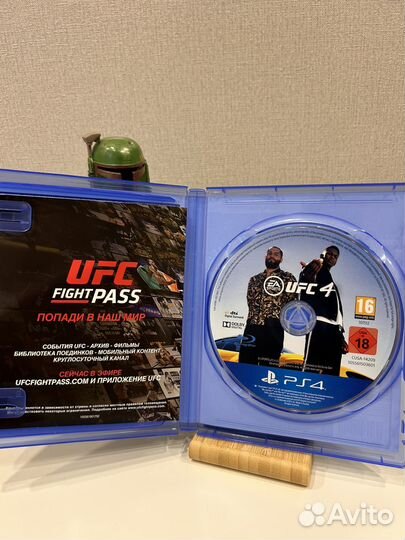 Диск на ps4 юфс 4, UFC 4 для playstation 4