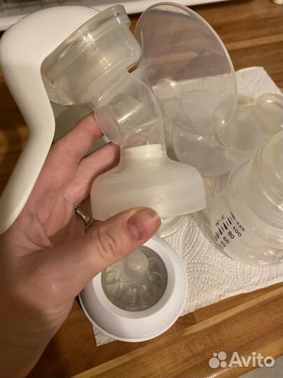Бутылочки avent молокоотсос