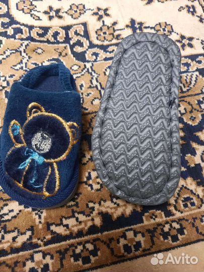 Тапочки домашние детские