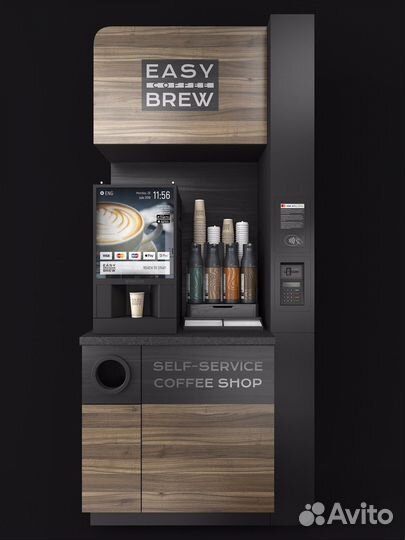 Кофейня Самообслуживания, кофе стойка