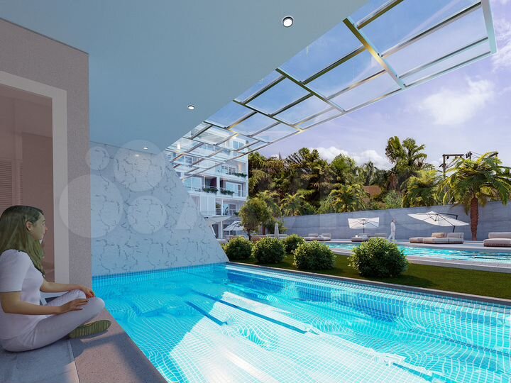 Квартира-студия, 43,4 м² (Таиланд)