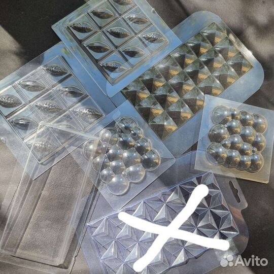 Пластиковые формы для шоколада / мыла