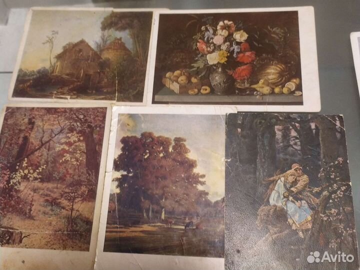 Почтовые карточки 1930-1950гг