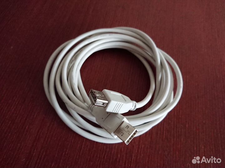 Кабель-удлинитель USB 2.0 AM/AF для зарядки 3.10м