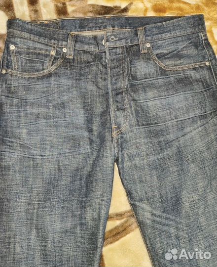 Мужские джинсы levis 501, 36/34