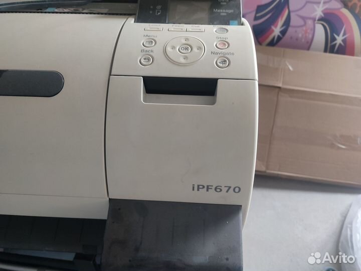 Плоттер принтер Canon IPF670