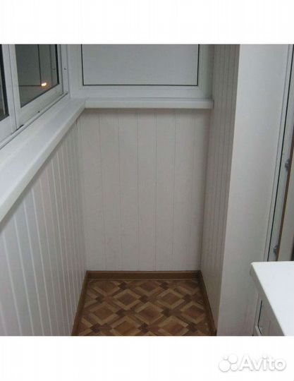 Пластиковый балкон, лоджия от низа до верха