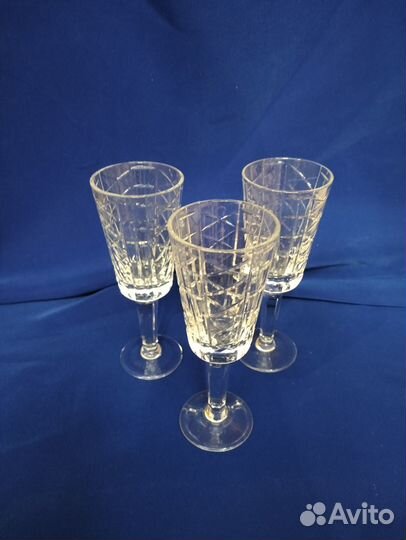 Стеклянные фужеры СССР