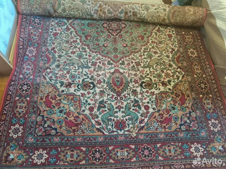 Ковер бу шерстяной, натуральная шерсть