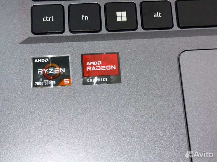 Ноутбук Acer новый AMD Ryzen 5 7520U/ 16 RAM+512