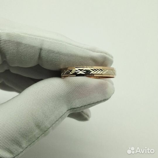Щ43а, Обручальное кольцо,золото,585, id 57161