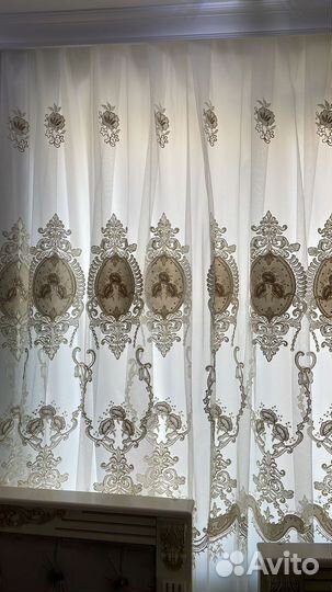 Шторы и тюль в комплекте