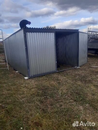 Гараж металлический