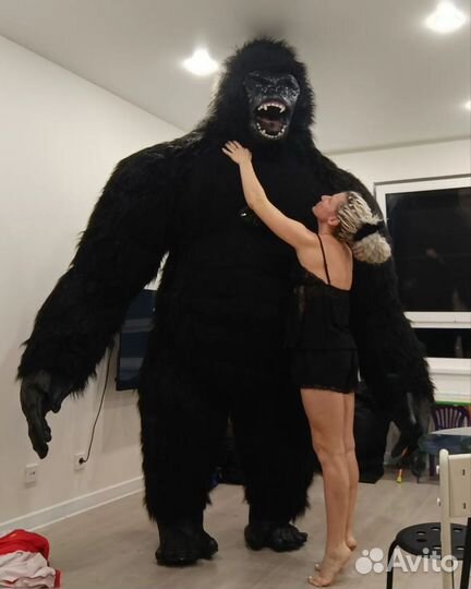 Ростовая кукла Кинконг и Белый медведь