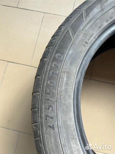 Dunlop SP Sport Maxx 275/50 R20