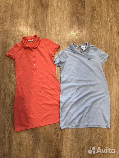 Платье поло lacoste