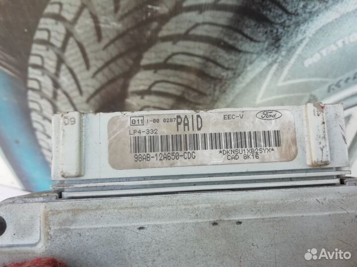 Мозги эбу двигателя 1.8 Форд фокус l