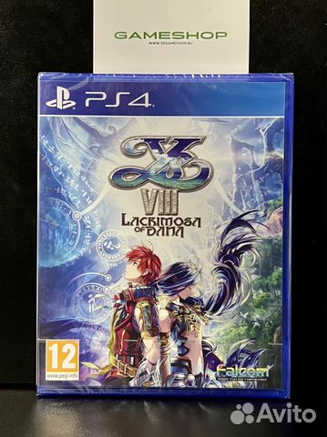 Ys viii Lacrimosa of Dana Deluxe Edition PS4 англ