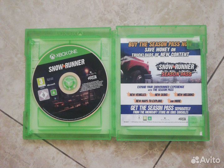 Игра SnowRunner на xbox one