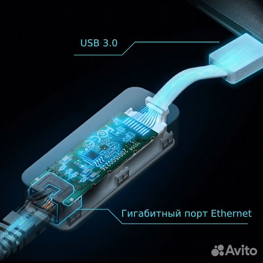 Сетевой адаптер USB 3.0 to Gigabit Ethernet Adapte