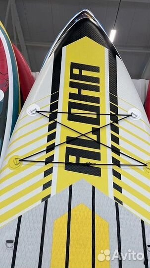 SUP доска-каяк 2 в 1 raidex aloha yello 10.6’