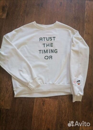 Свитшот толстовка худи свитер женский 44