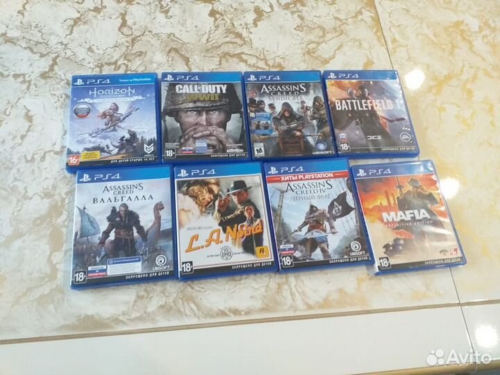 Диски на ps4