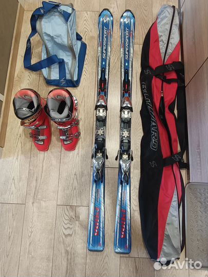 Горные лыжи 2 комплекта