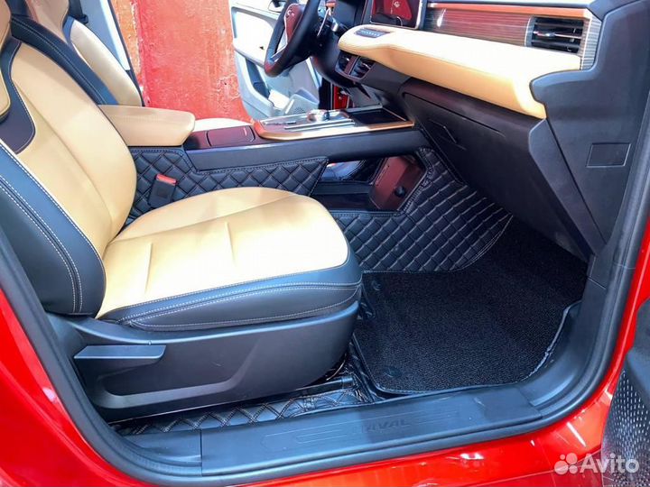 Автомобильные коврики 3D экокожа