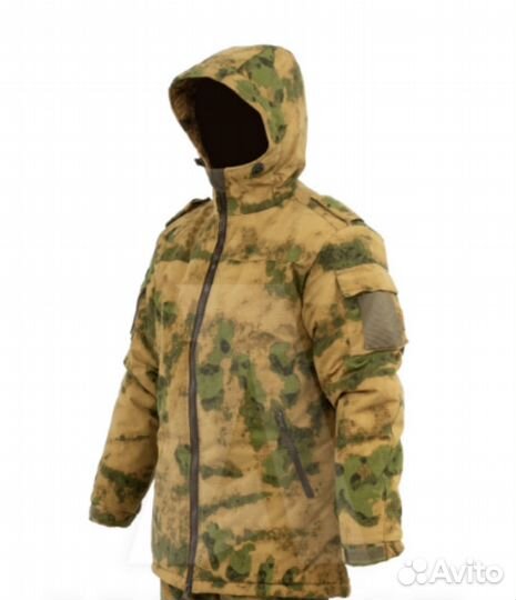 Бушлат зимний расцветки Мох уставной