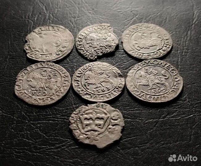 Серебряные монеты 16 век