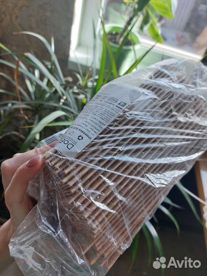 Крафт коробка 20*12*4 с окошком