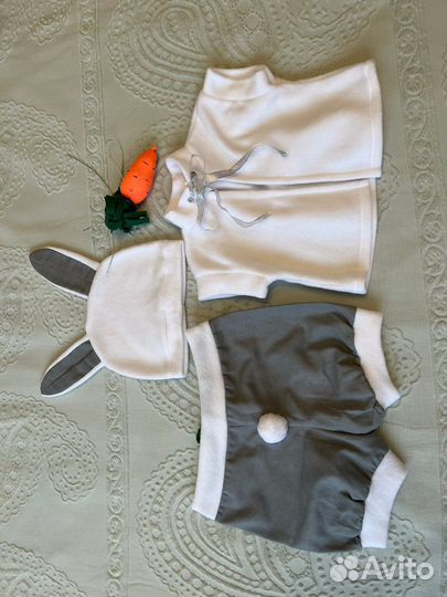 Новогодний костюм зайчика