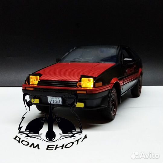 Машинка Toyota Sprinter Trueno AE86 1:24 модель