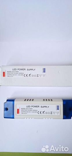 Блок питания CS-12-60W PC60-V12 (12V 60W 5A IP40)