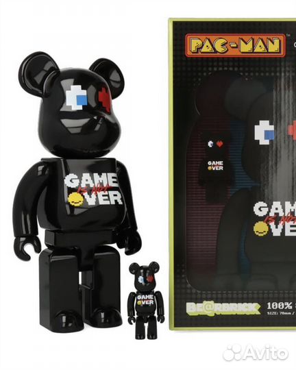 Bearbrick x Pac-Man «Game is not over»