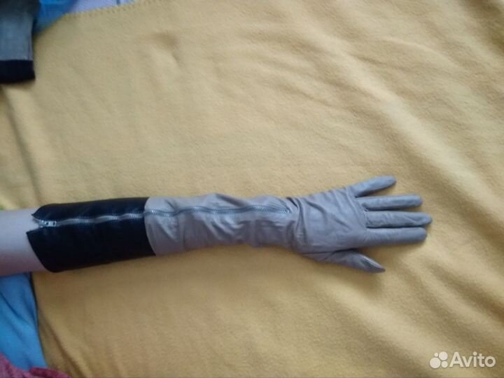 Перчатки из натуральной кожи