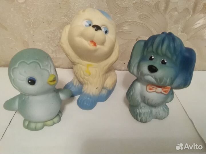 Резиновые игрушки СССР