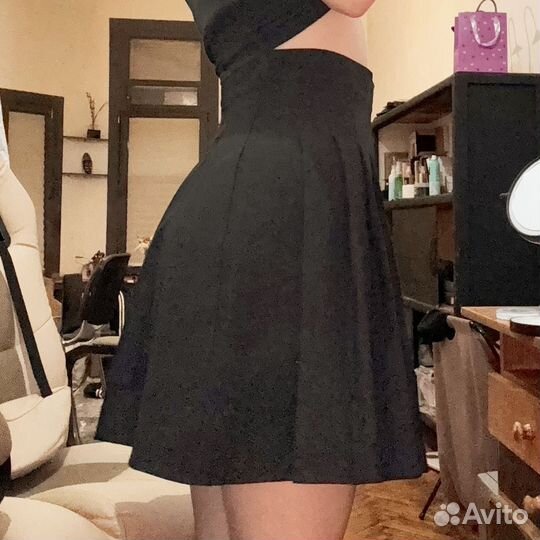 Юбка теннисная в складку