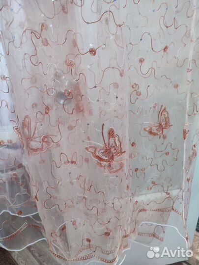 Тюль органза