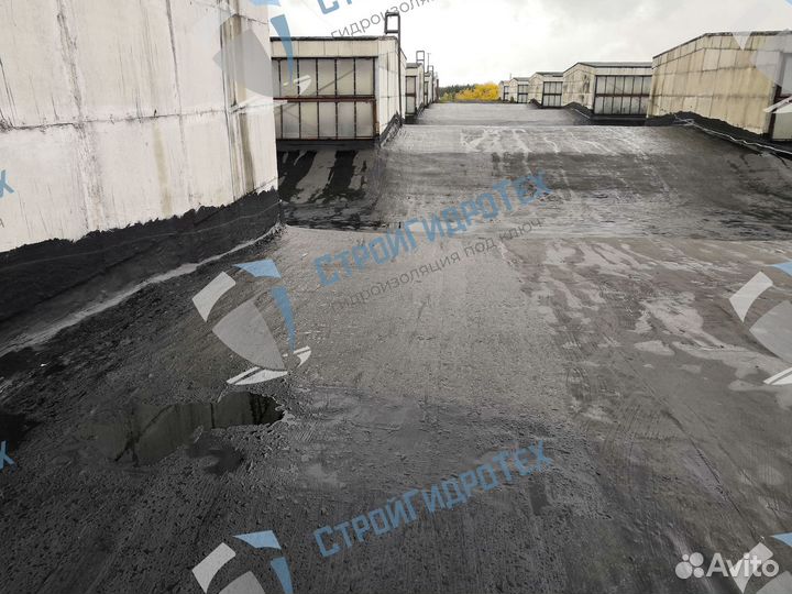 Ремонт и гидроизоляция кровли. Без огня