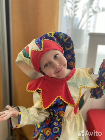 Костюм Петрушки/Скоморох Прокат