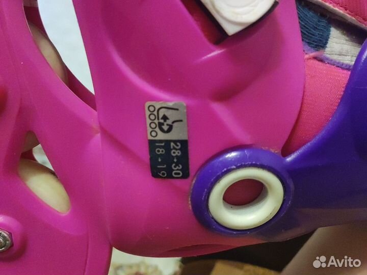 Ролики для девочки р 28-30